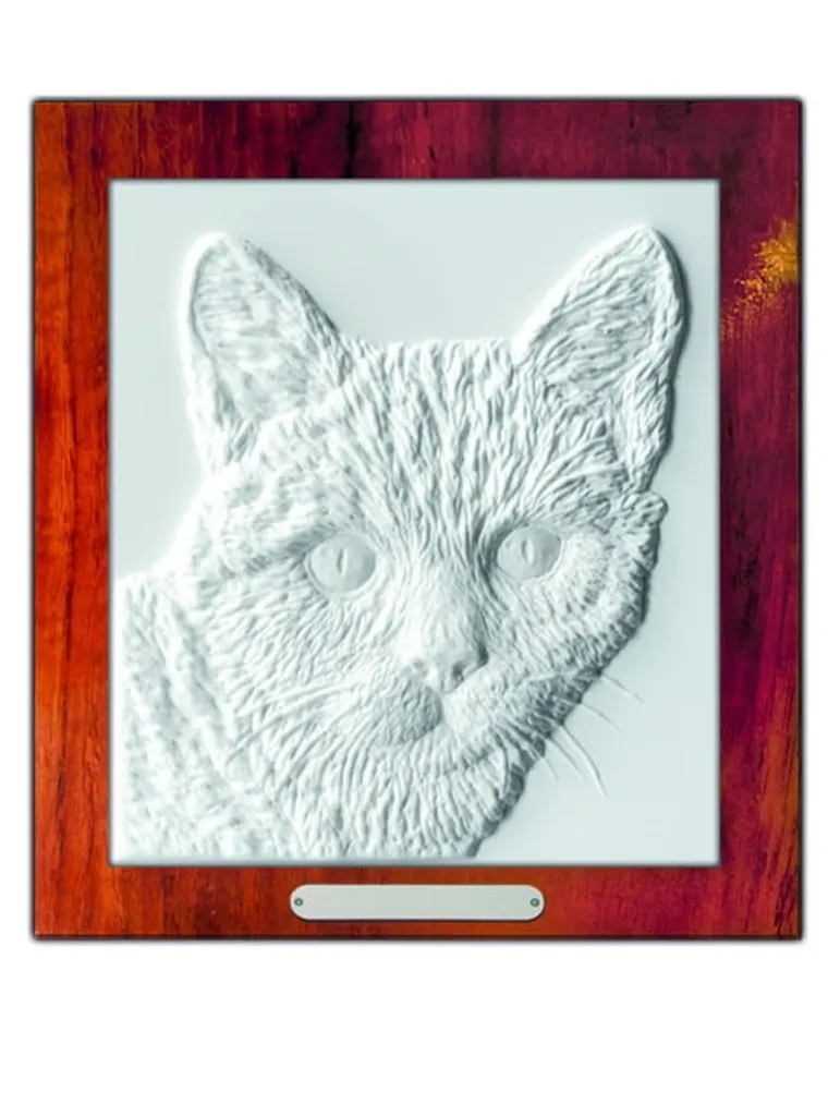 Mirage Hobby, Wypukła Malowanka, zestaw kreatywny do malowania, Kot Dachowiec