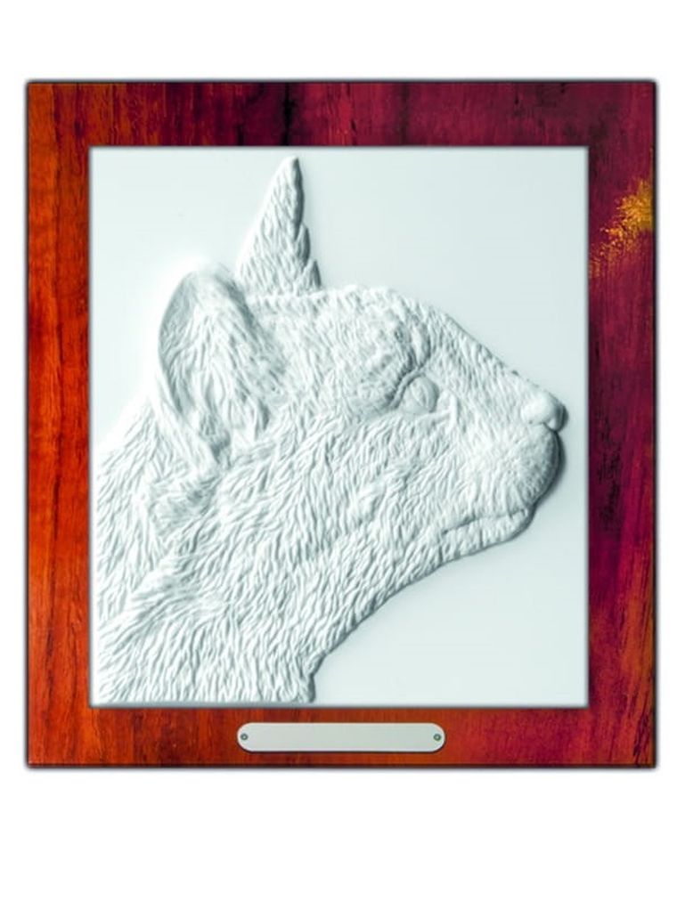 Mirage Hobby, Wypukła Malowanka, zestaw kreatywny do malowania, Kot Dachowiec w ciapki