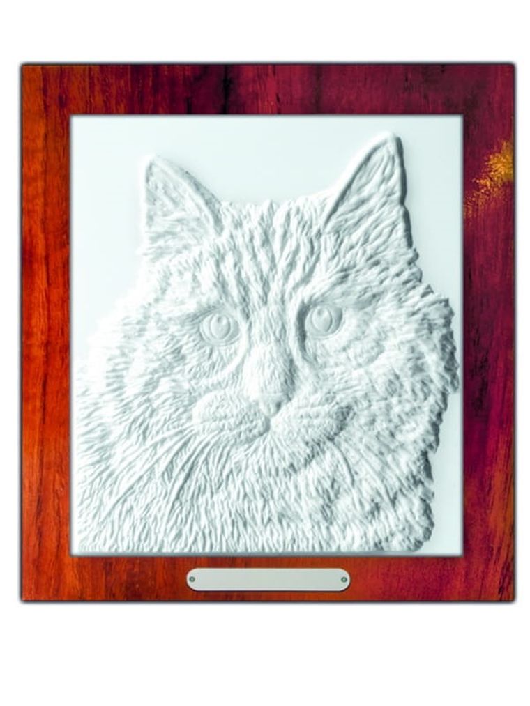 Mirage Hobby, Wypukła Malowanka, zestaw kreatywny do malowania, Kot Norweski Leśny