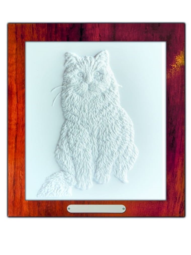 Mirage Hobby, Wypukła Malowanka, zestaw kreatywny do malowania, Kot Syberyjski