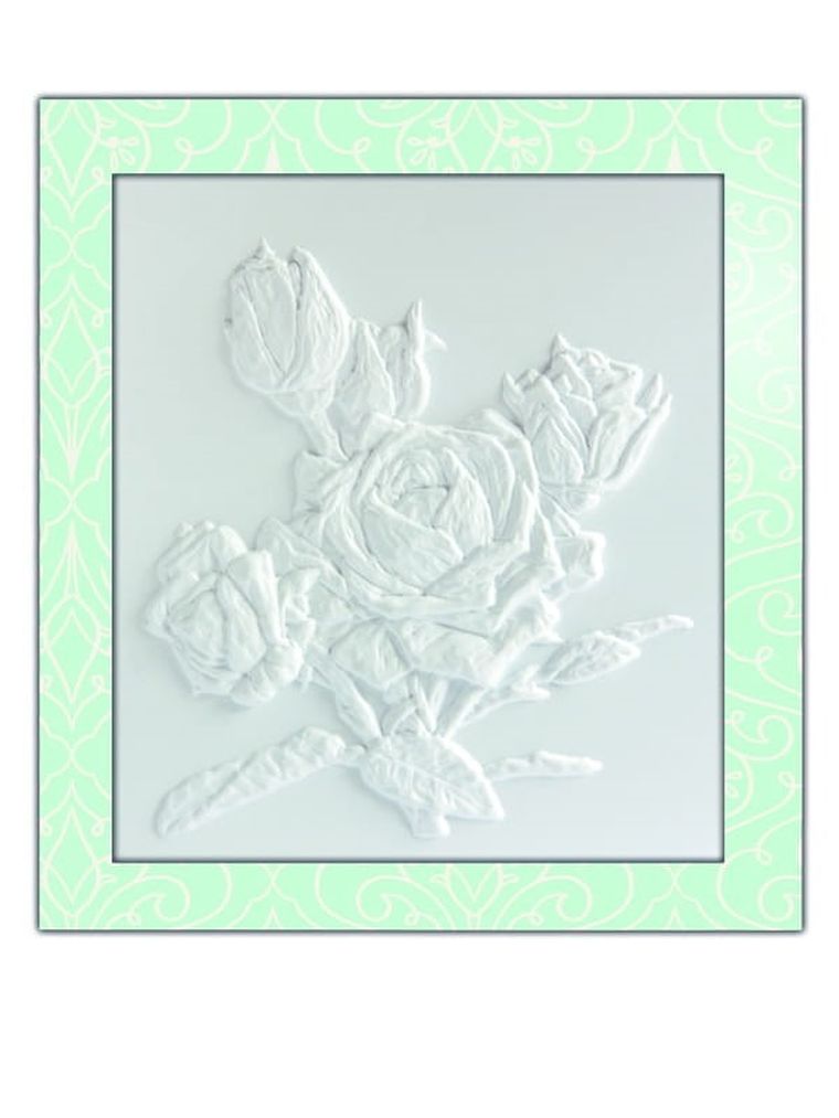 Mirage Hobby, Wypukła Malowanka, zestaw kreatywny do malowania, Kwiaty, Róże