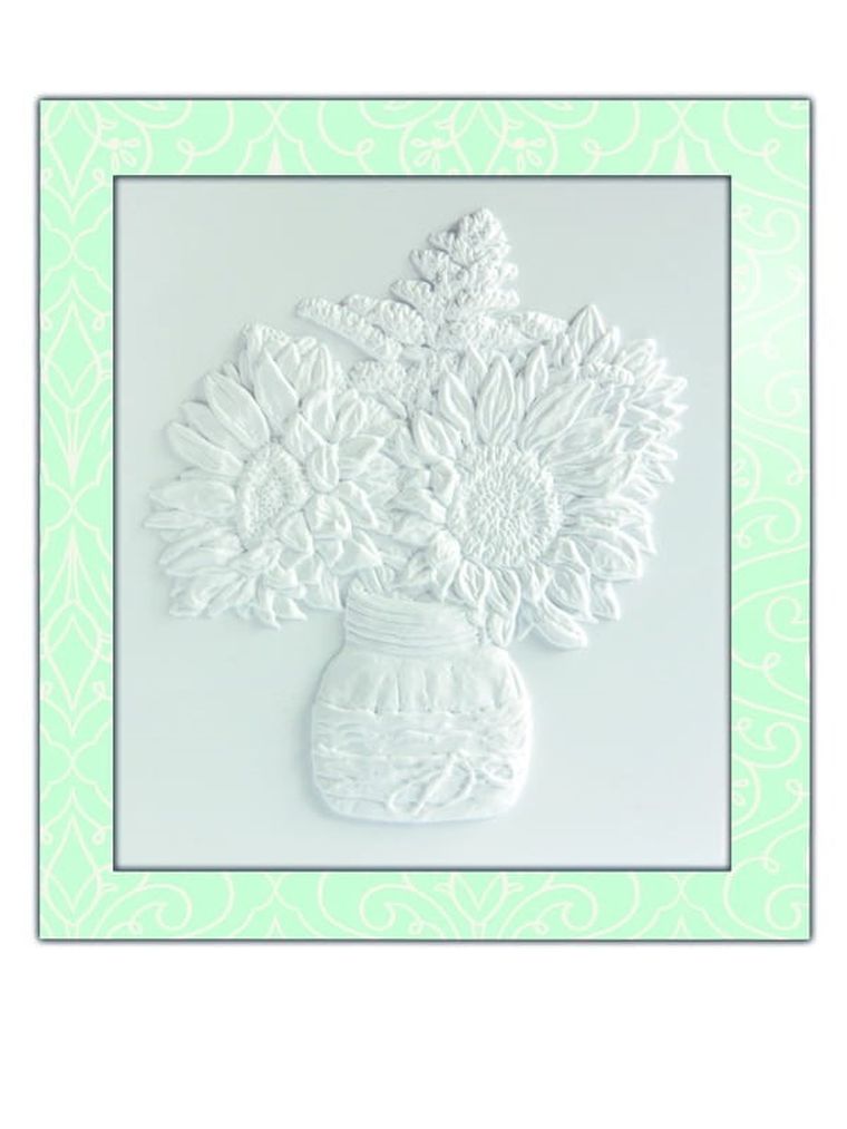 Mirage Hobby, Wypukła Malowanka, zestaw kreatywny do malowania, Kwiaty, Słoneczniki