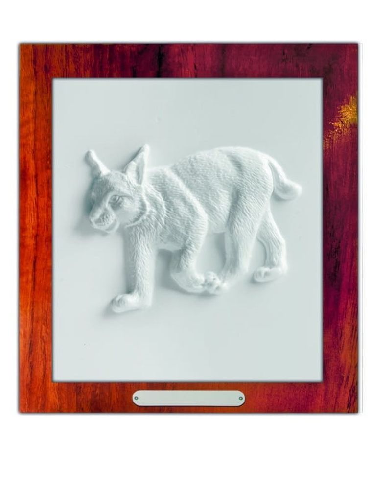 Mirage Hobby, Wypukła Malowanka, zestaw kreatywny do malowania, Las, Ryś