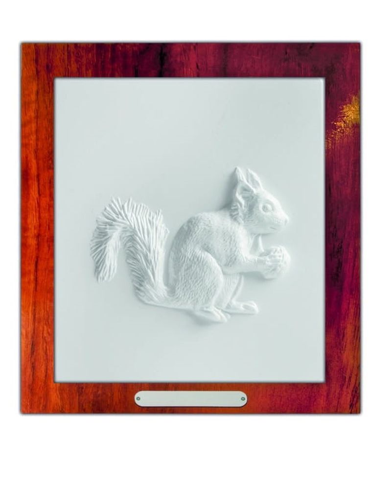 Mirage Hobby, Wypukła Malowanka, zestaw kreatywny do malowania, Las, Wiewiórka