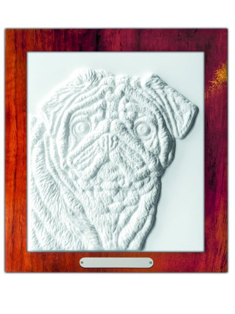 Mirage Hobby, Wypukła Malowanka, zestaw kreatywny do malowania, Psy, Mops