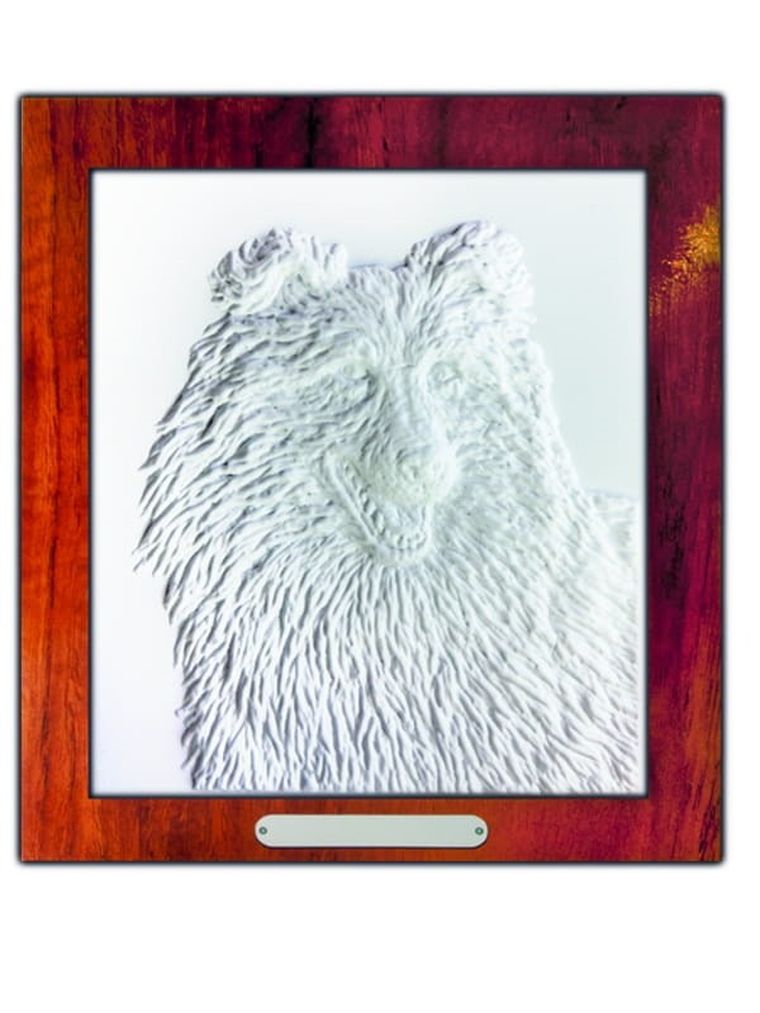 Mirage Hobby, Wypukła Malowanka, zestaw kreatywny do malowania, Psy, Owczarek Szetlandzki