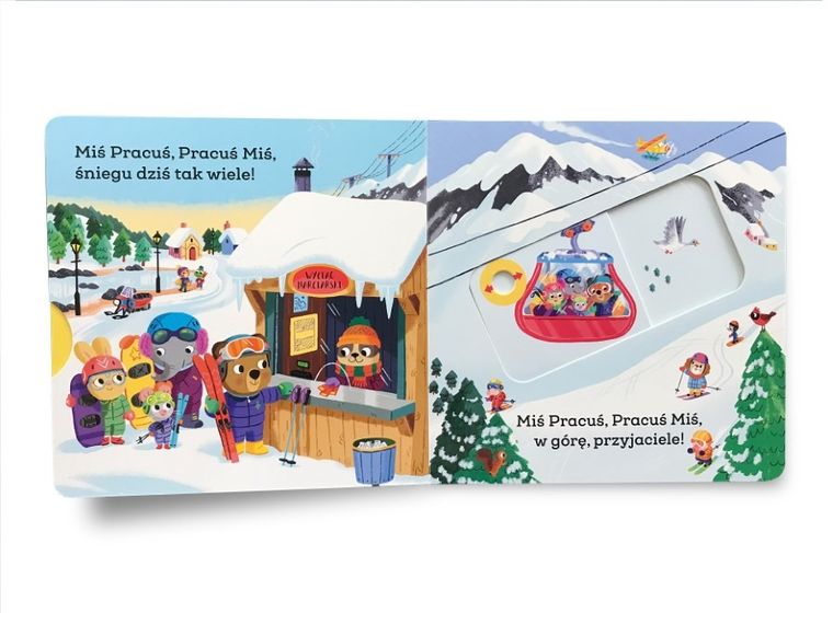 Miś Pracuś. Zimowe zabawy