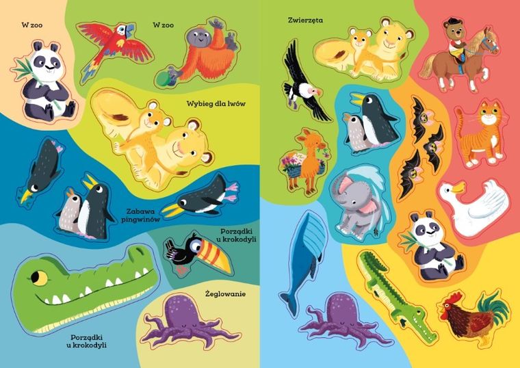 Miś Pracuś. Zwierzęta. Moje pierwsze naklejki