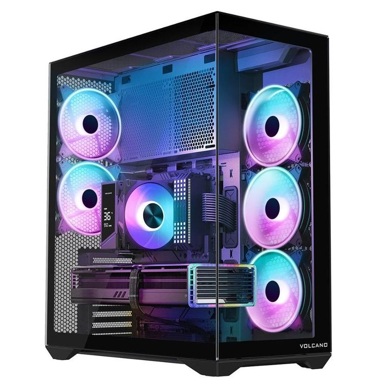 Modecom, Volcano, obudowa komputerowa, Space XL Full Tower, czarna