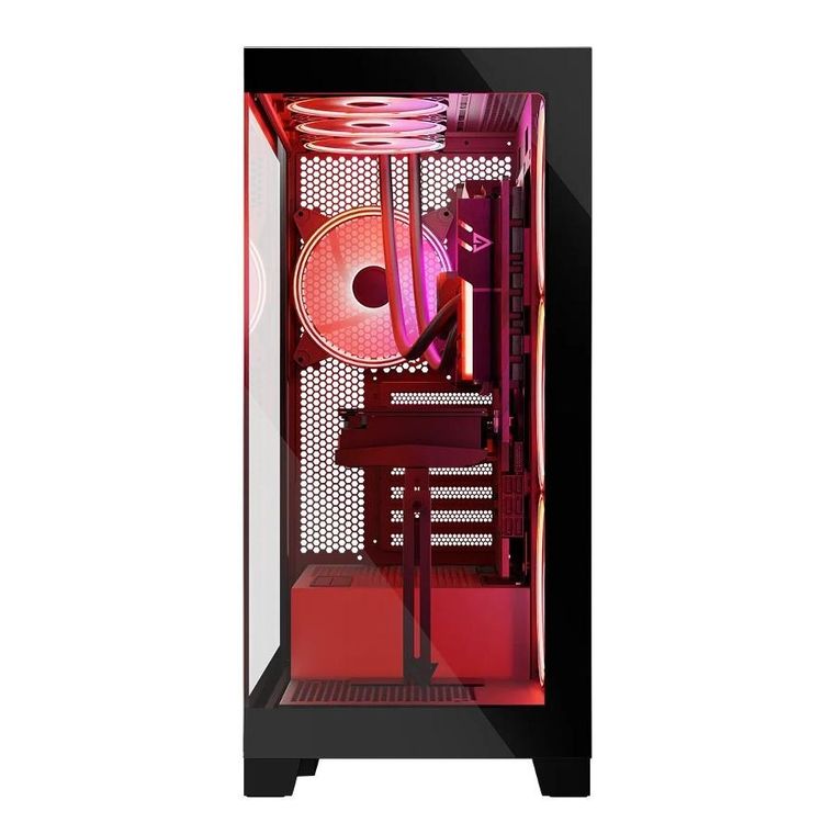 Modecom, Volcano Space ARGB, obudowa komputerowa, czarna