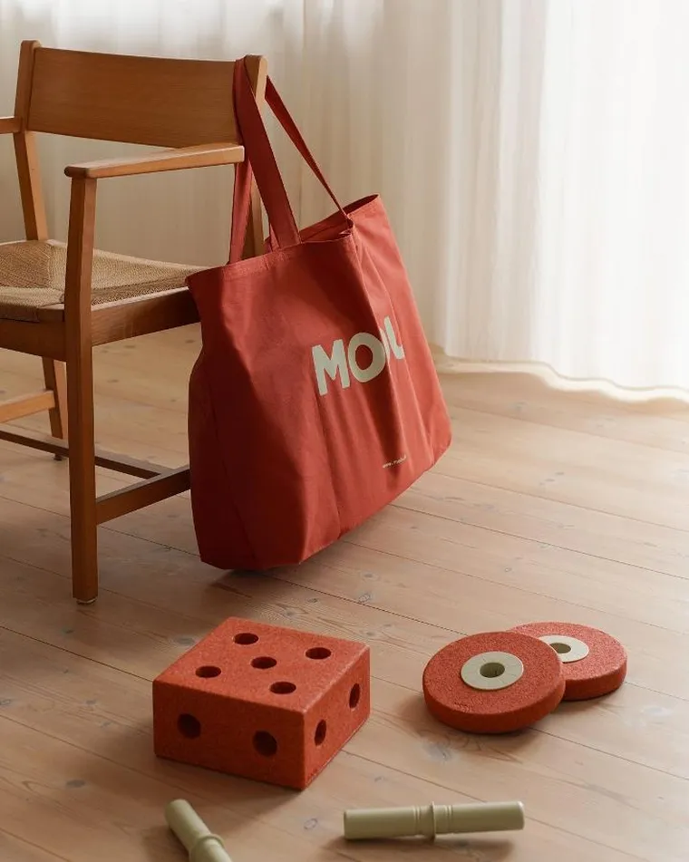 Modu, torba transportowa, Burnt Orange/Dusty Green