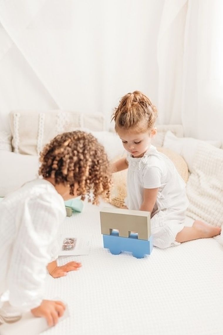 Moes, klocki piankowe, sky, 11 elementów