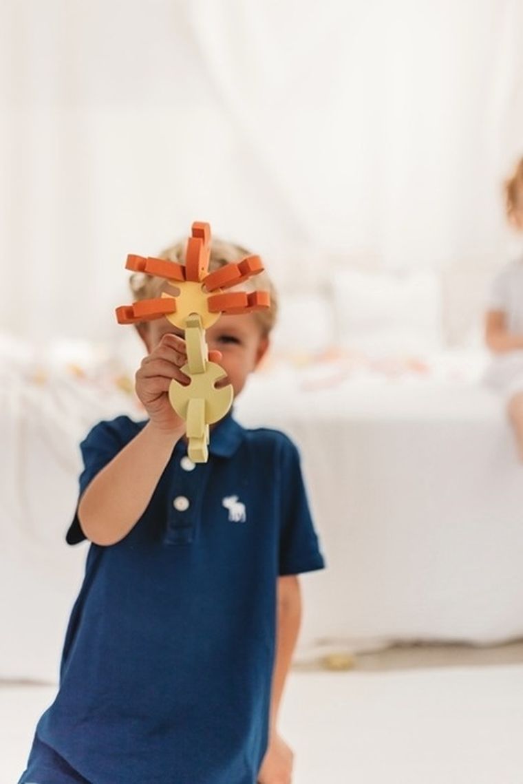 Moes, piankowe klocki konstrukcyjne, 50 elementów