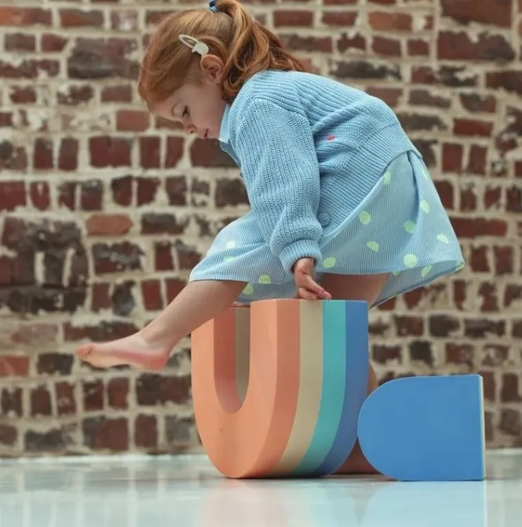 Moes, Tęcza, zabawka ruchowa, piankowa, 2 elementy