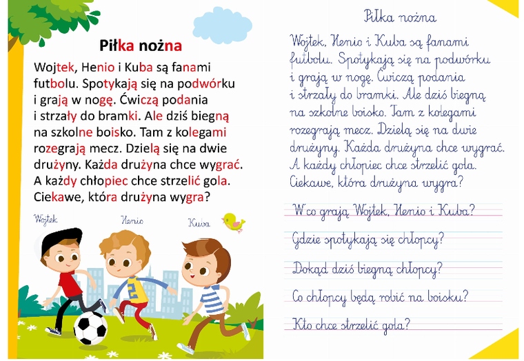 Mój Elementarz. Nauka czytania i pisania