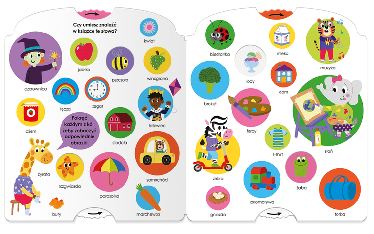 Moje pierwsze słowa. Akademia mądrego dziecka