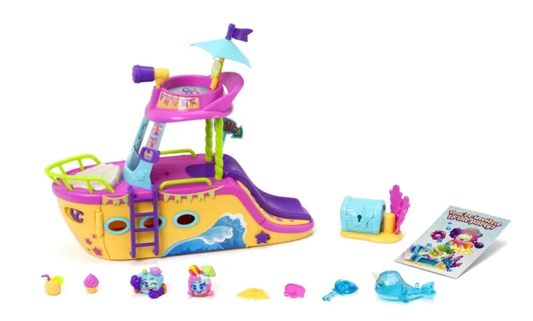 MojiPops S, Imprezowa łodź, zestaw z figurkami