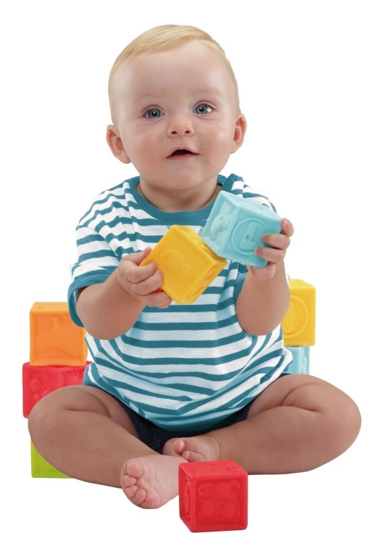 Molto, kostki sensoryczne, 8 szt.