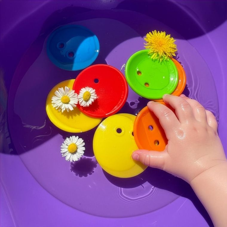 Moluk, Bilibo Dots, kolorowe żetony do kreatywnej zabawy, 36 szt.