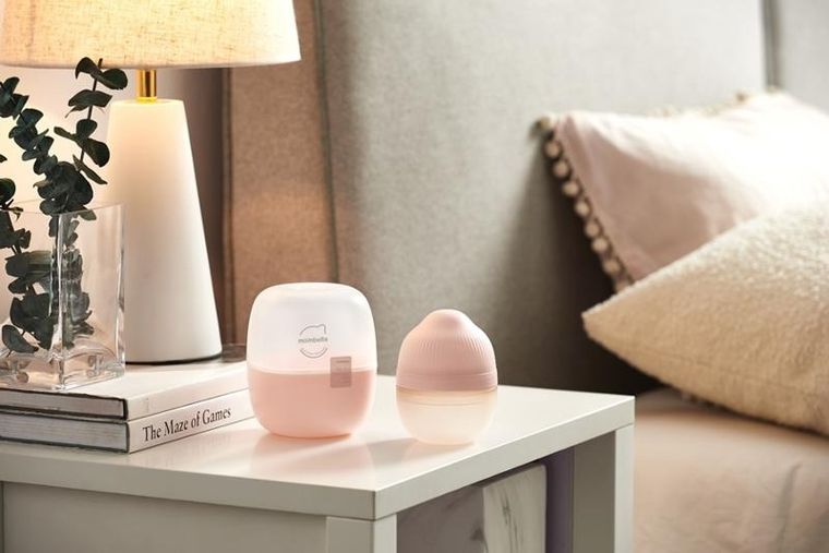 Mombella, butelka antykolkowa dla noworodka, PPSU, roze, 120 ml