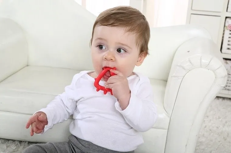 Mombella, Geometryczne Zwierzątka, gryzaki, 3 szt.