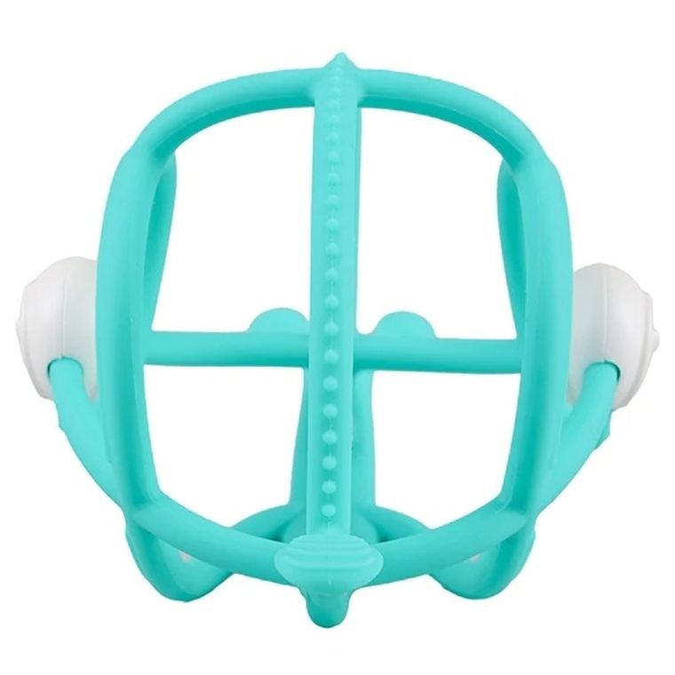 Mombella, Ślimak, gryzak z grzechotką, teal