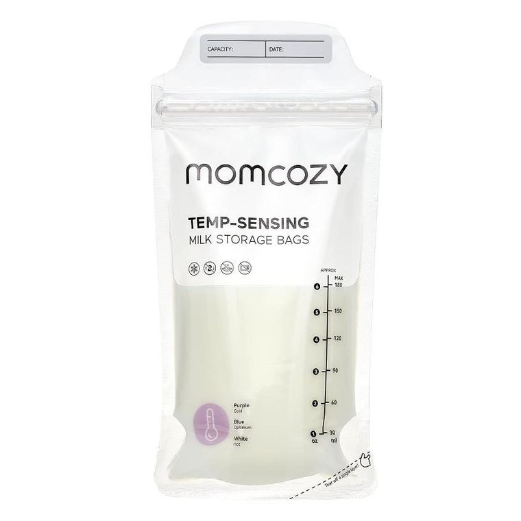Momcozy, Breastmilk Bag, worki na mleko, 50 szt.