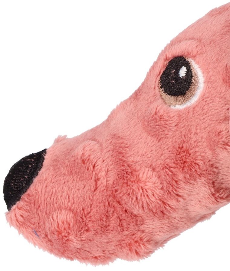 Mom's Care, Jamiś, pastelowy, piszczek z gryzakiem, zabawka sensoryczna, różowy