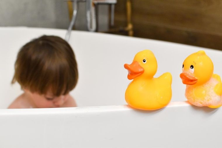 Mom's Care, kaczka, zabawka do kąpieli