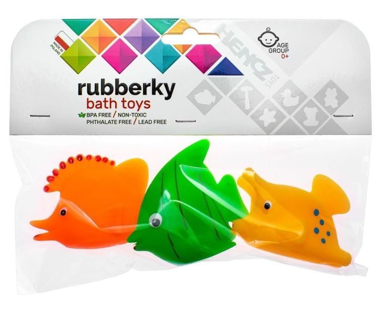 Mom's Care, rybki, zabawka do kąpieli, 3 szt.