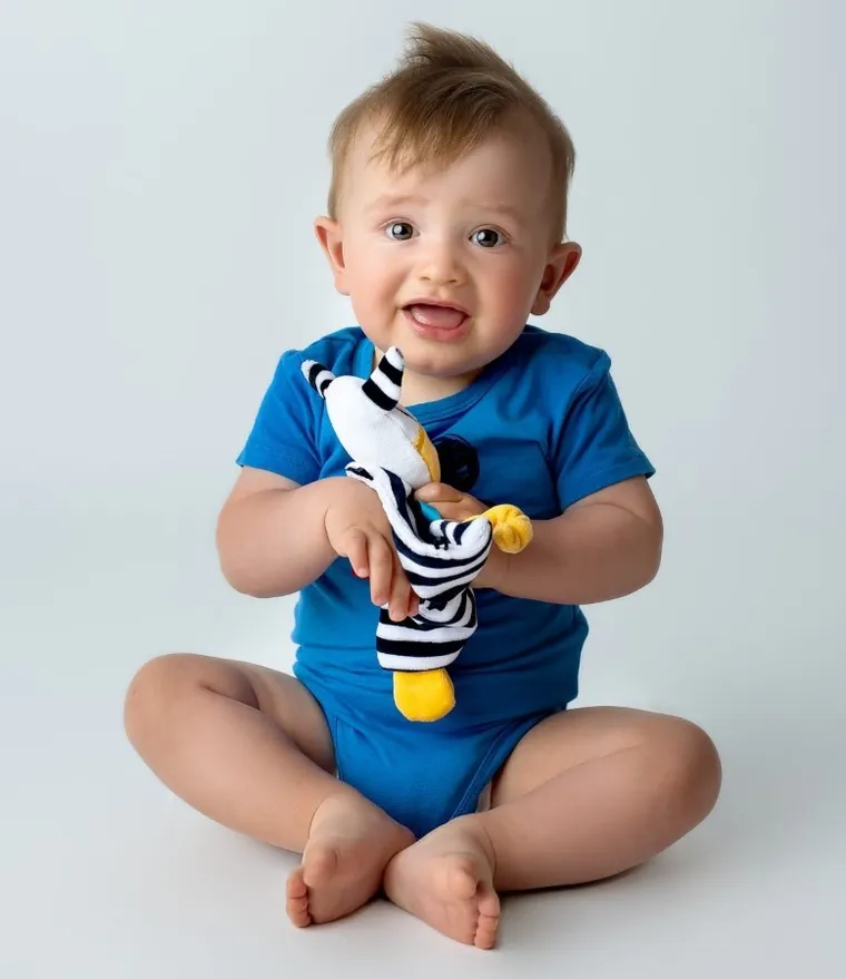 Mom's Care, zebra, kontrastowa zabawka sensoryczna