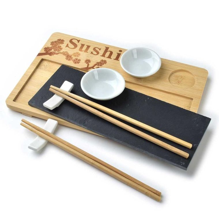 Mondex, zestaw do serwowania sushi dla 2 osób, htxd9937