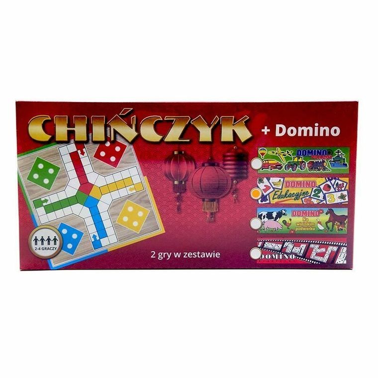 Moneks, Chińczyk, Domino, gra familijna