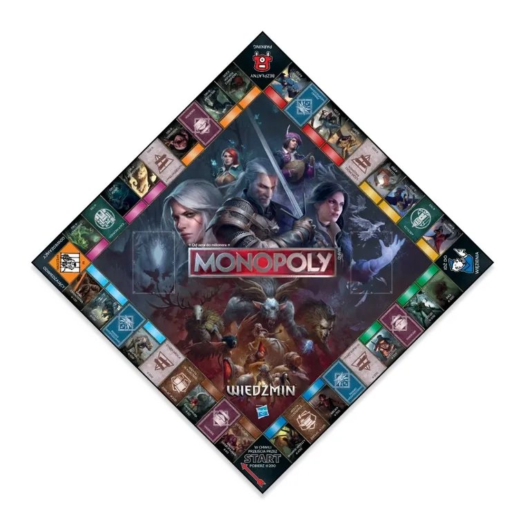 Monopoly, The Witcher, gra ekonomiczna