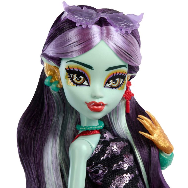 Monster High, Jinafire Long, lalka podstawowa z akcesoriami