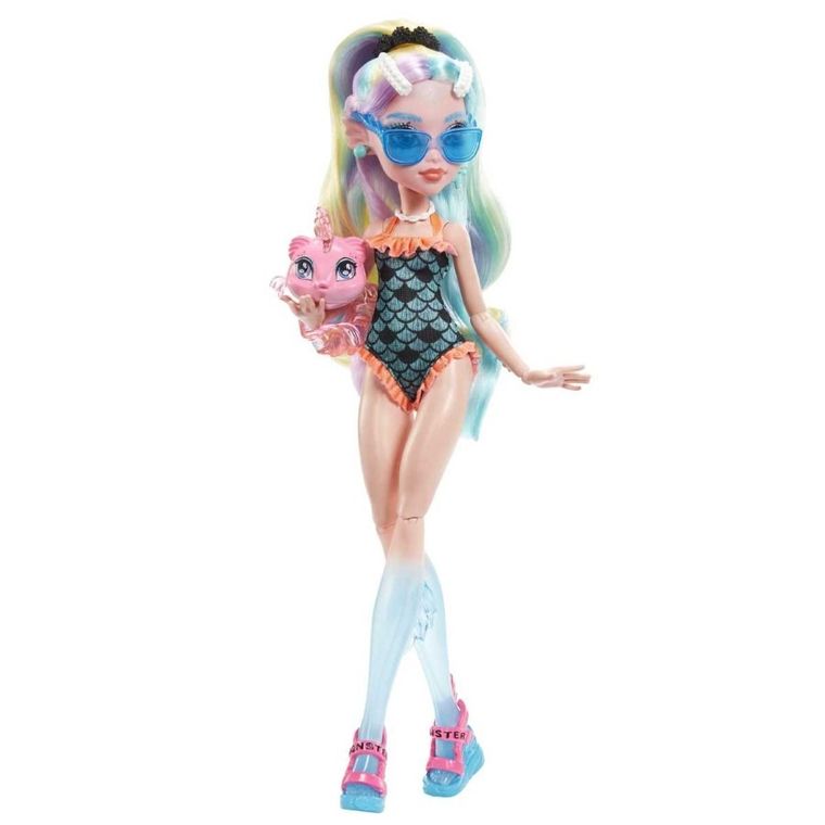 Monster High, Lagoona Blue, lalka podstawowa z akcesoriami
