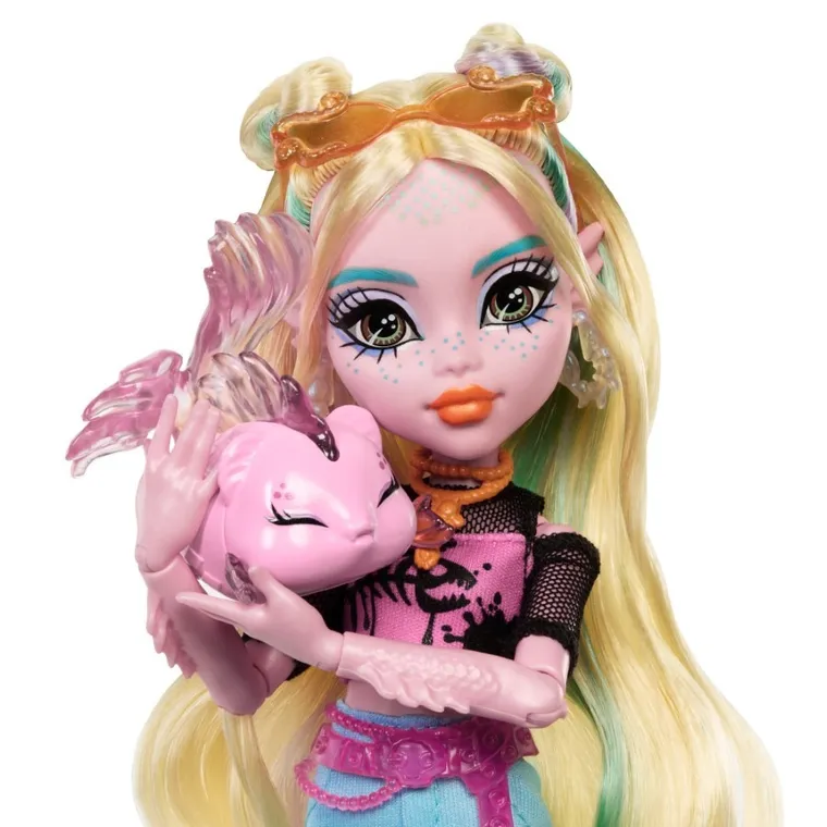 Monster High, Lagoona Blue, lalka podstawowa z akcesoriami
