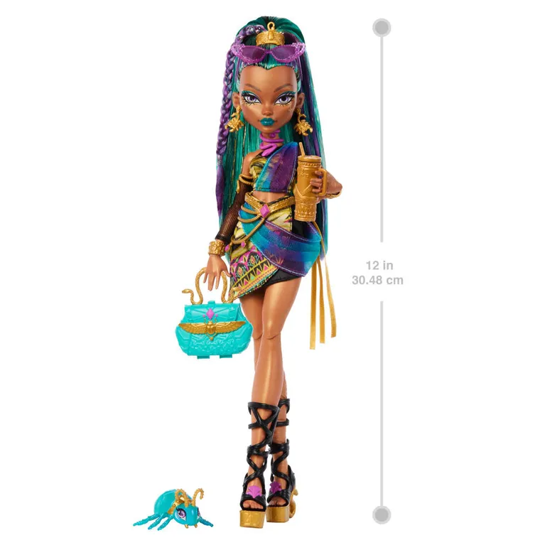Monster High, Nefera de Nile, lalka z akcesoriami
