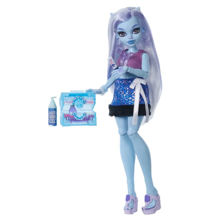 Monster High, Straszyrelaks, Abbey Bominable, lalka i akcesoria