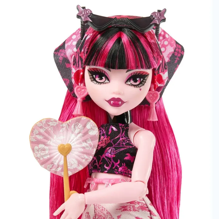Monster High, Straszysekrety Seria 7, Draculaura, lalka i akcesoria