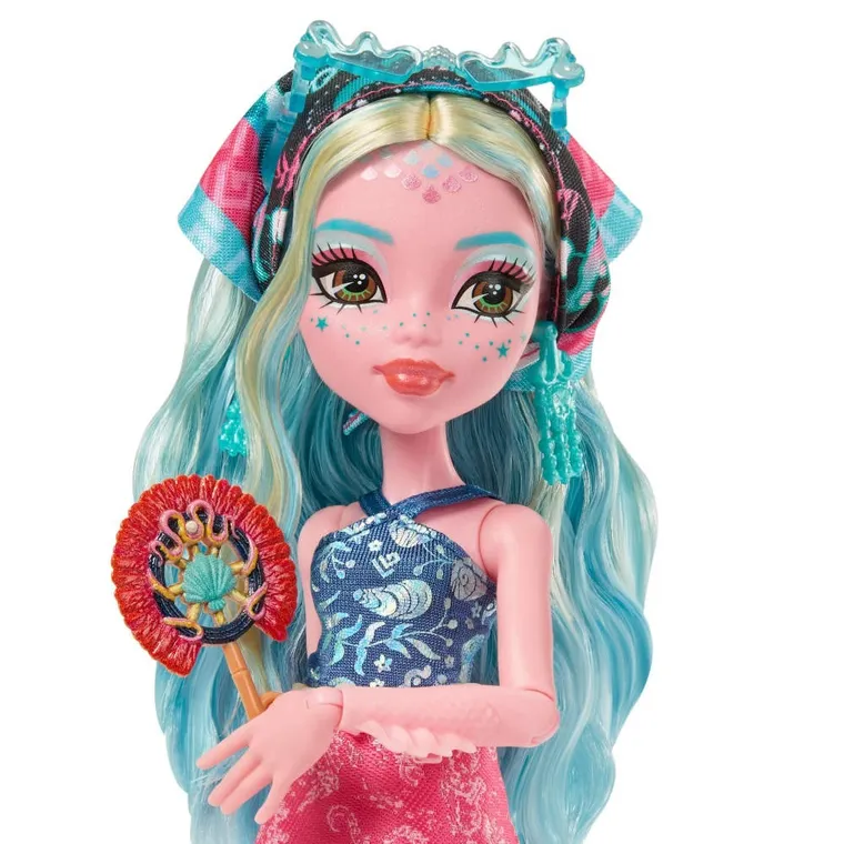 Monster High, Straszysekrety Seria 7, Lagoona Blue, lalka i akcesoria