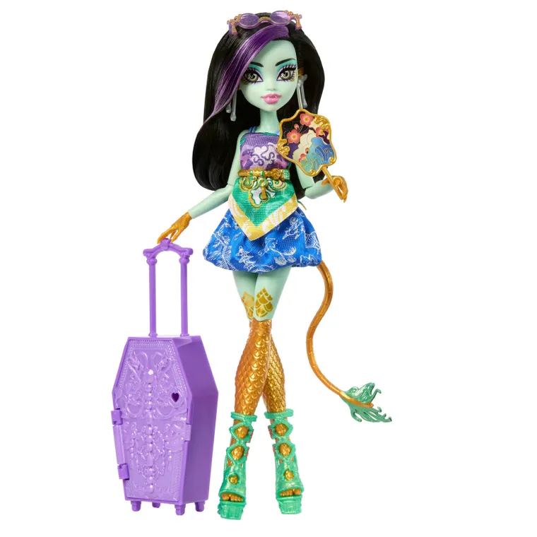 Monster High, Straszysekrety, Upiorystyczne wakacje, lalka Jinafire Long z akcesoriami