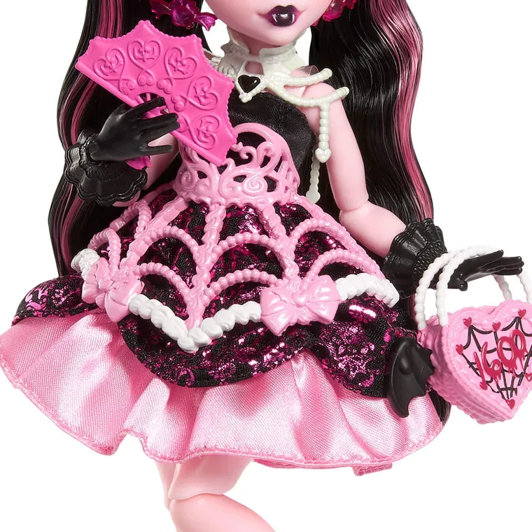 Monster High, Straszysłodkie urodziny, Draculaura, lalka