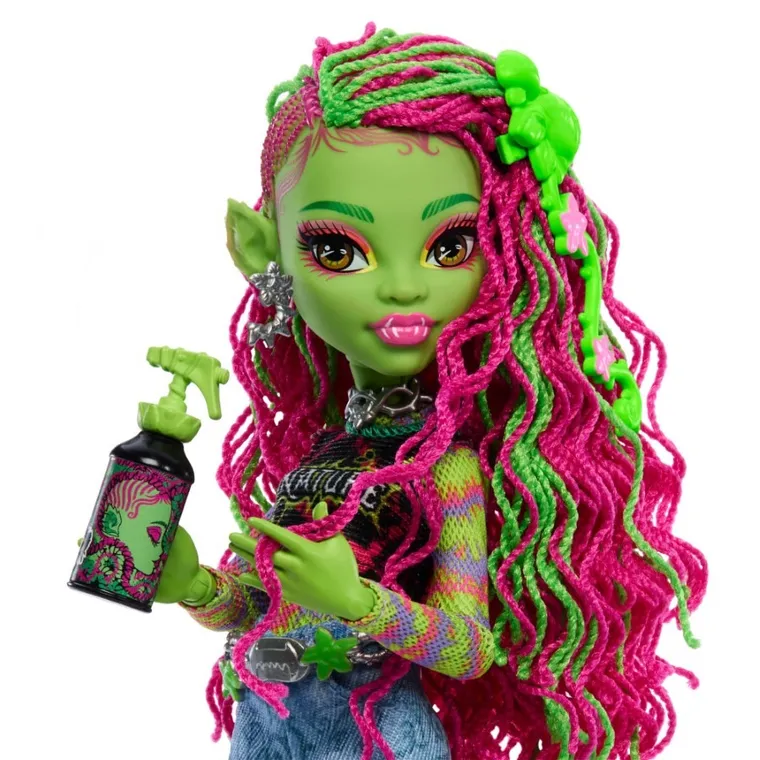 Monster High, Venus McFlytrap, lalka podstawowa z akcesoriami