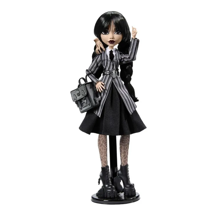 Monster High x Wednesday, Szkolny mundurek, lalka kolekcjonerska
