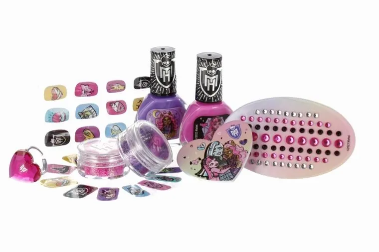 Monster High, zestaw piękności do paznokci, 22-25-4 cm