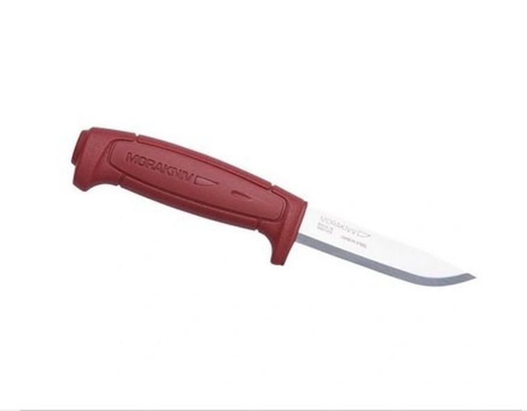 Mora, Morakniv, nóż, BASIC 511, Carbon Steel, czerwony