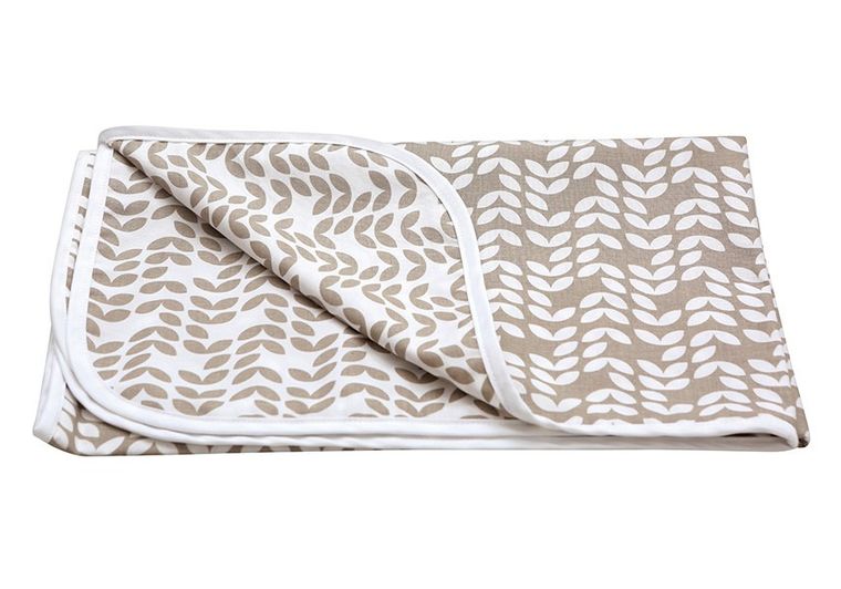 Motherhood, Classics Beżowy 2023, kocyk letni, dwustronny, 80-100 cm