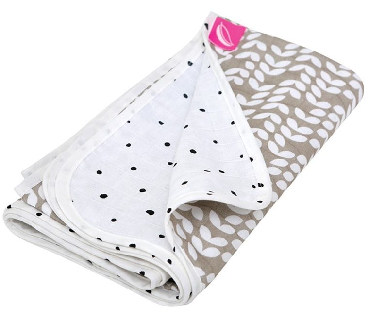 Motherhood, Classics Beżowy 2023, kocyk muślinowy, dwuwarstwowy, 100-120 cm