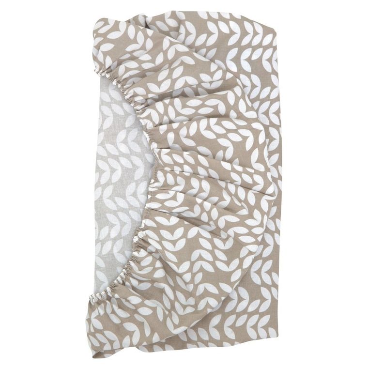 Motherhood, Classics Beżowy 2023, prześcieradło do wózka z gumką, 35-75 cm